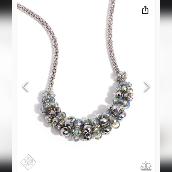 Ignited Impression Silver Necklace Beautifulness NWT FashionFix Limited - Picture 2 of 3